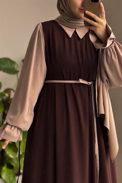 Ganimet Elbise - Acı kahve