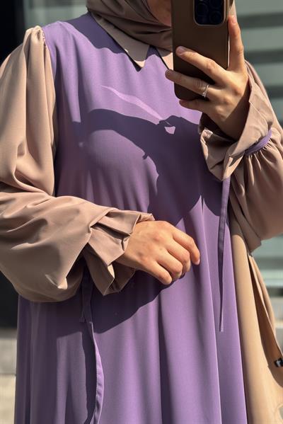 Ganimet Elbise - Lavanta