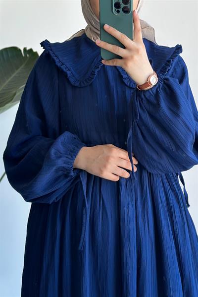 Gülbeşeker Elbise - Lacivert