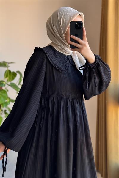 Gülbeşeker Elbise - Siyah