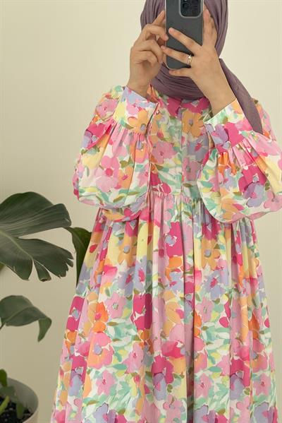 Hilal Elbise - Gül pembe