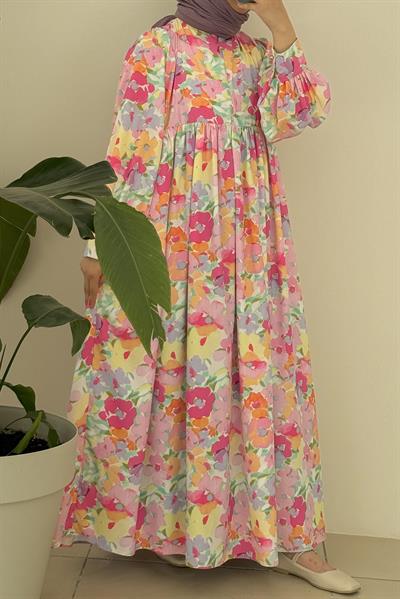 Hilal Elbise - Gül pembe