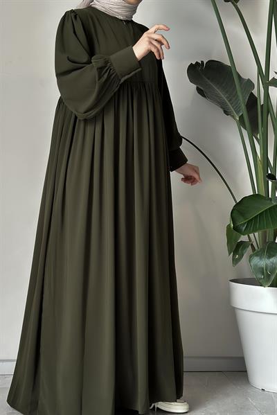 Hilal Elbise - Haki yeşil