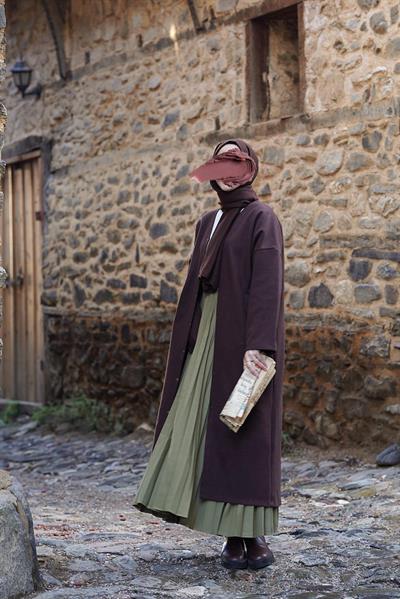 Kaşe Ceket - Acı kahve