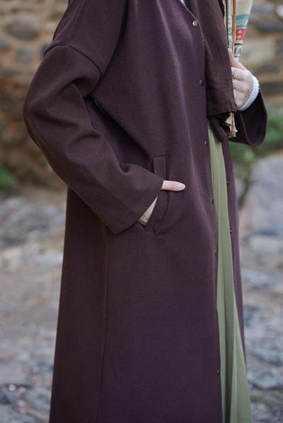 Kaşe Ceket - Acı kahve