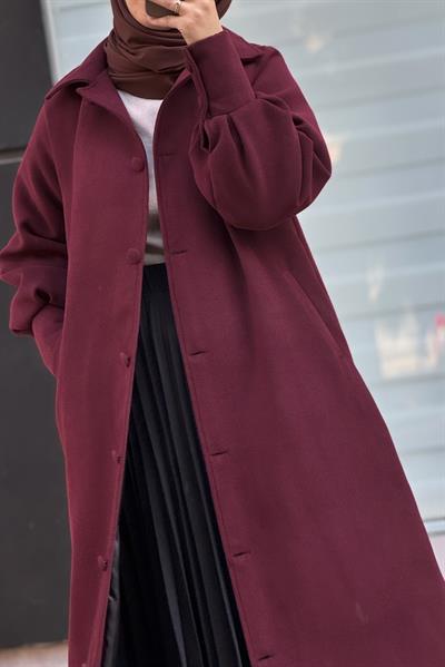 Kaşmir Kaban - Bordo