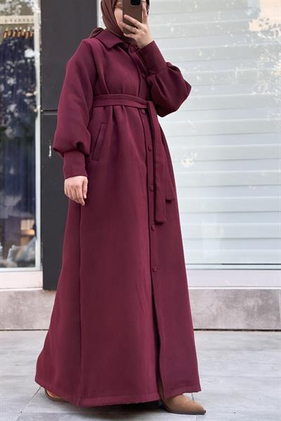 Kaşmir Kaban - Bordo