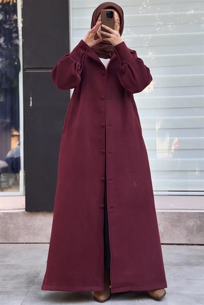 Kaşmir Kaban - Bordo