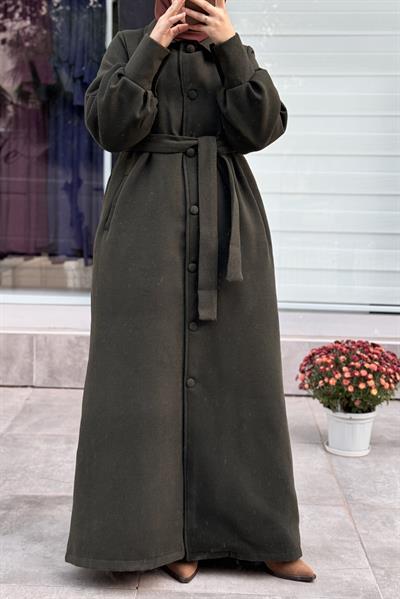 Kaşmir Kaban - Koyu haki