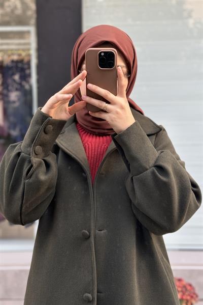 Kaşmir Kaban - Koyu haki