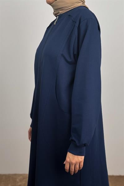 Kesik Cep Sweat Takım - Lacivert