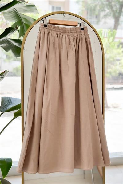 Keten Etekli Takım - Bej