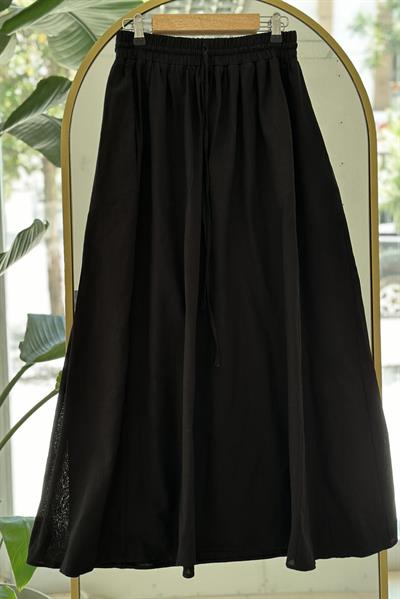 Keten Etekli Takım - Siyah