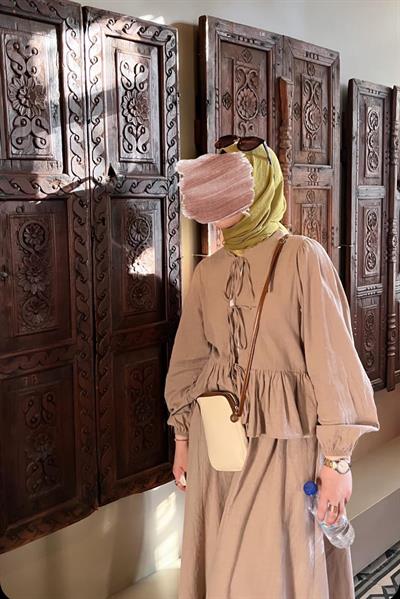 Keten Etekli Takım - Vizon