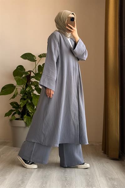 Kimono Takım - Gri