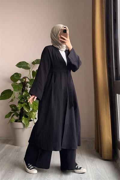 Kimono Takım - Siyah