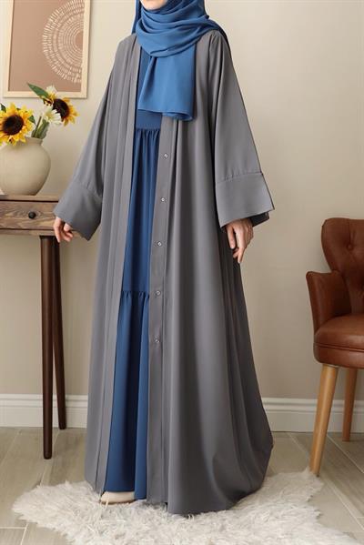 Klasik Abaya - Gri