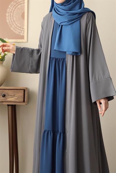 Klasik Abaya - Gri