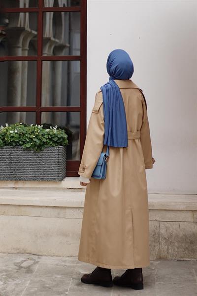 Klasik Trençkot - Vizon