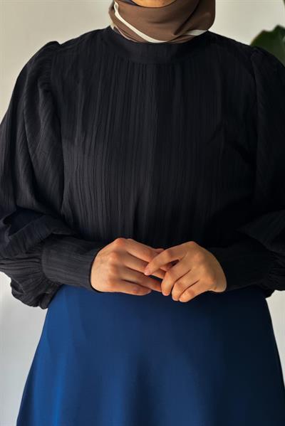 Kloş Etek - İndigo mavi