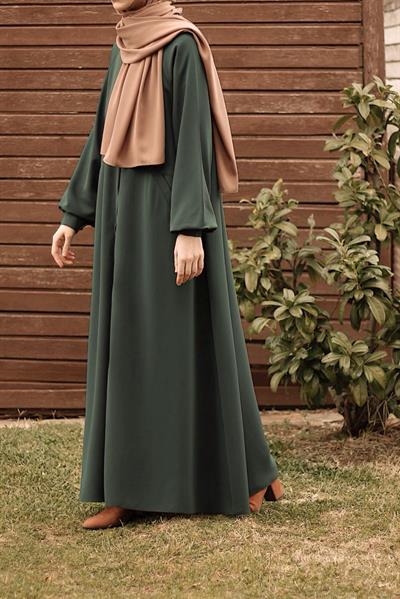 Kloş Ferace - Haki yeşil