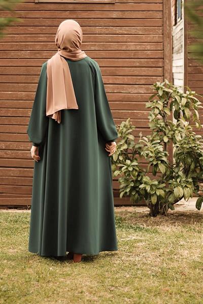 Kloş Ferace - Haki yeşil