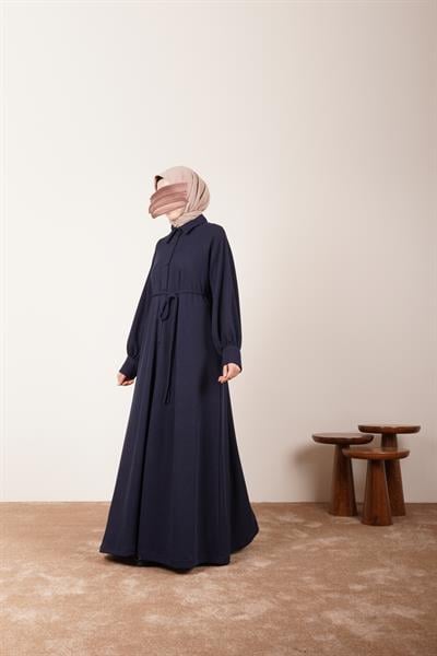 Kloş Triko Ferace - Lacivert