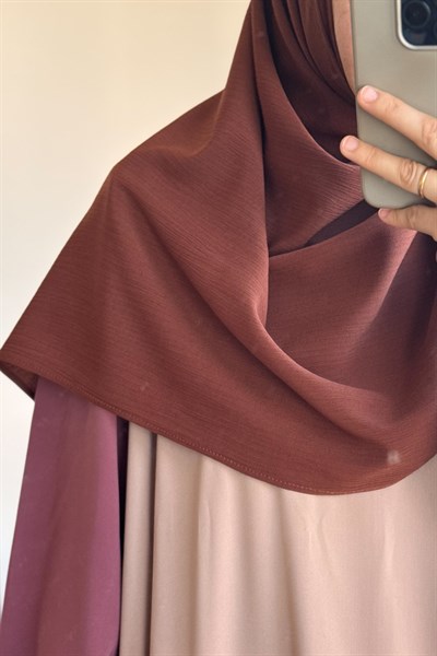 Krinkılı Şal - Kahve