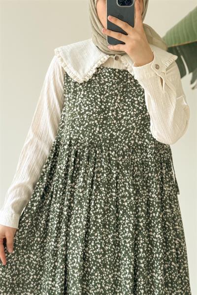 Lady Jile - Yeşil Desen