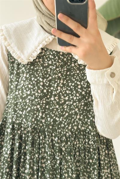 Lady Jile - Yeşil Desen