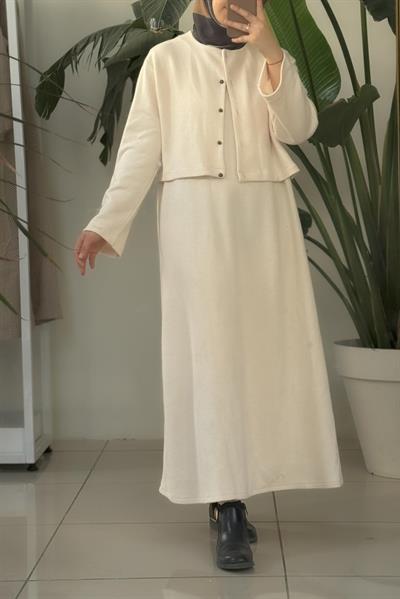 Lina Tiriko Takım - Bej