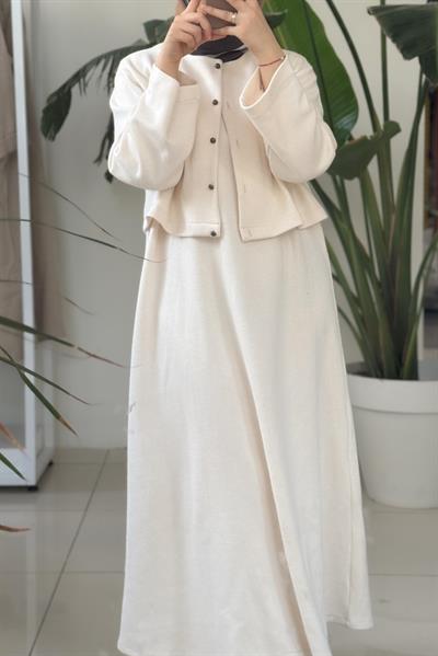 Lina Tiriko Takım - Bej