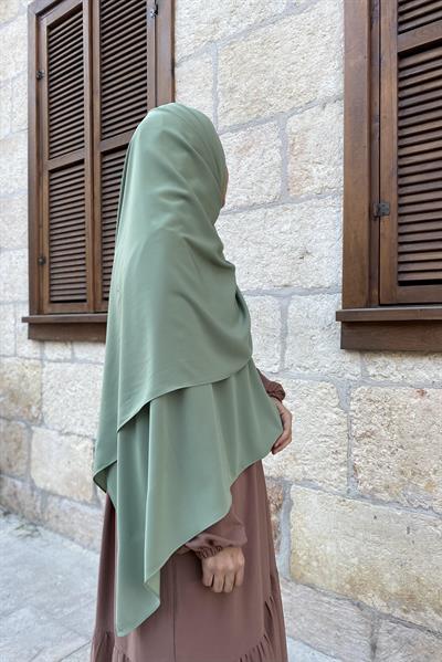 M. İpeği Şal - Çağla yeşil