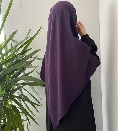 M. İpeği Eşarp - Mürdüm