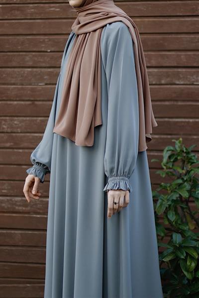 Mahinur Elbise - Gri