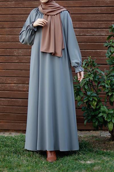 Mahinur Elbise - Gri