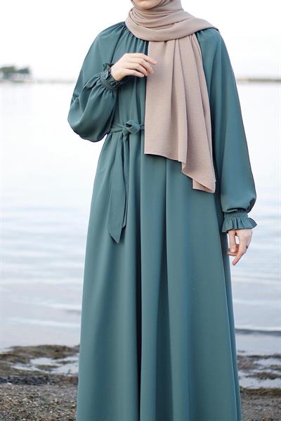 Mahinur Elbise - Mint yeşil