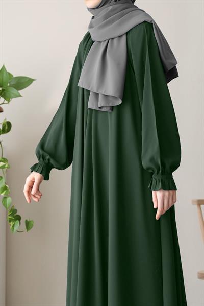 Mahinur Elbise - Zümrüt yeşil