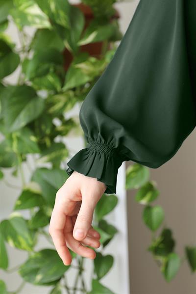 Mahinur Elbise - Zümrüt yeşil