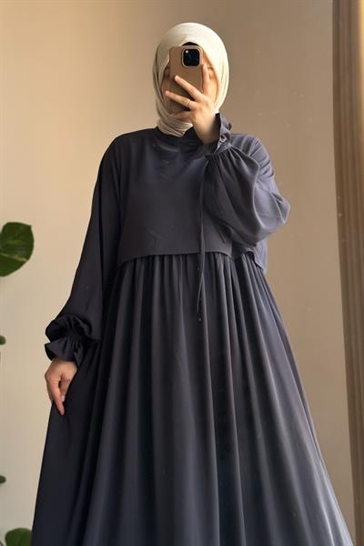 Manolya Elbise - Antrasit