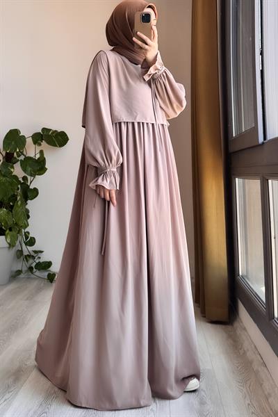 Manolya Elbise - Bej