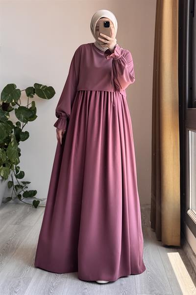 Manolya Elbise - Gül kurusu