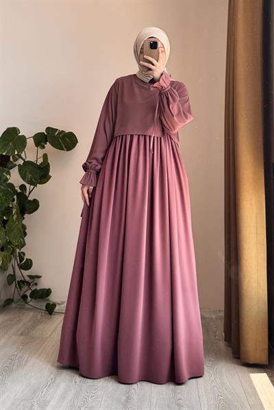 Manolya Elbise - Gül kurusu