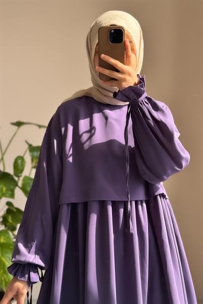 Manolya Elbise - Lavanta