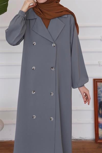 Marsiyano Trenç/ Ferace - Gri