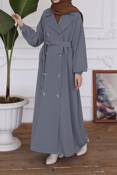 Marsiyano Trenç/ Ferace - Gri