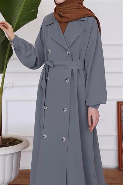 Marsiyano Trenç/ Ferace - Gri