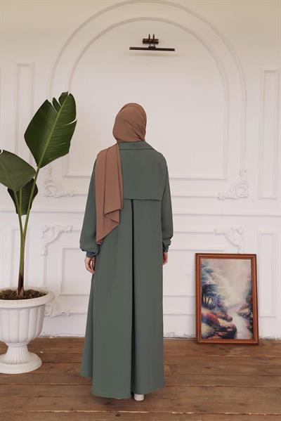 Marsiyano Trenç/ Ferace - Mint yeşil