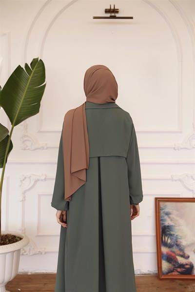 Marsiyano Trenç/ Ferace - Mint yeşil