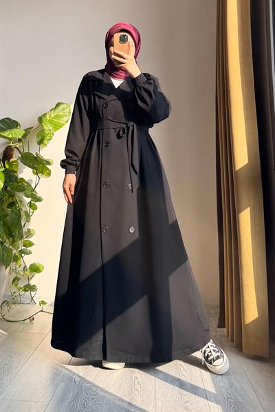 Marsiyano Trenç/ Ferace - Siyah